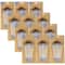 12 Packs: 12 ct. (144 total) Necessities™ Brown Synthetic Flat & Round Brushes by Artist's Loft®